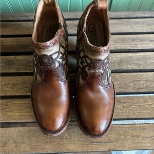 Corral Brown and Cream Western Boots